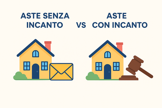 Aste Senza Incanto vs. Aste con Incanto: Cosa Cambia e Quale Conviene?