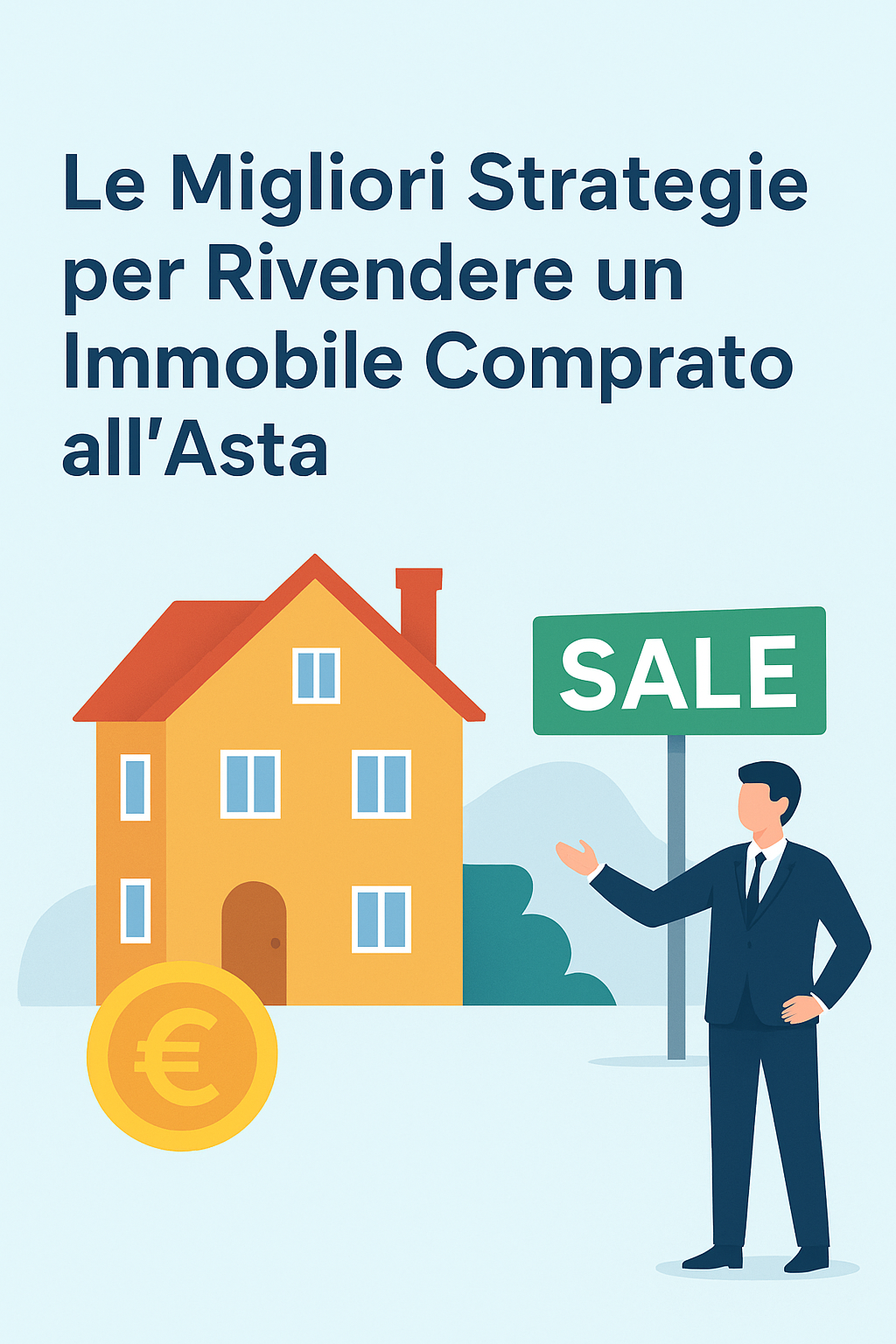 Le Migliori Strategie per Rivendere un Immobile Comprato all’Asta
